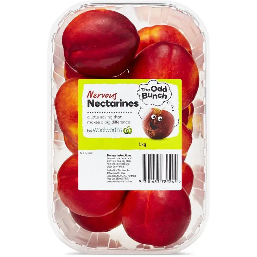 The Odd Bunch Nectarine Prepack Punnet 1kg