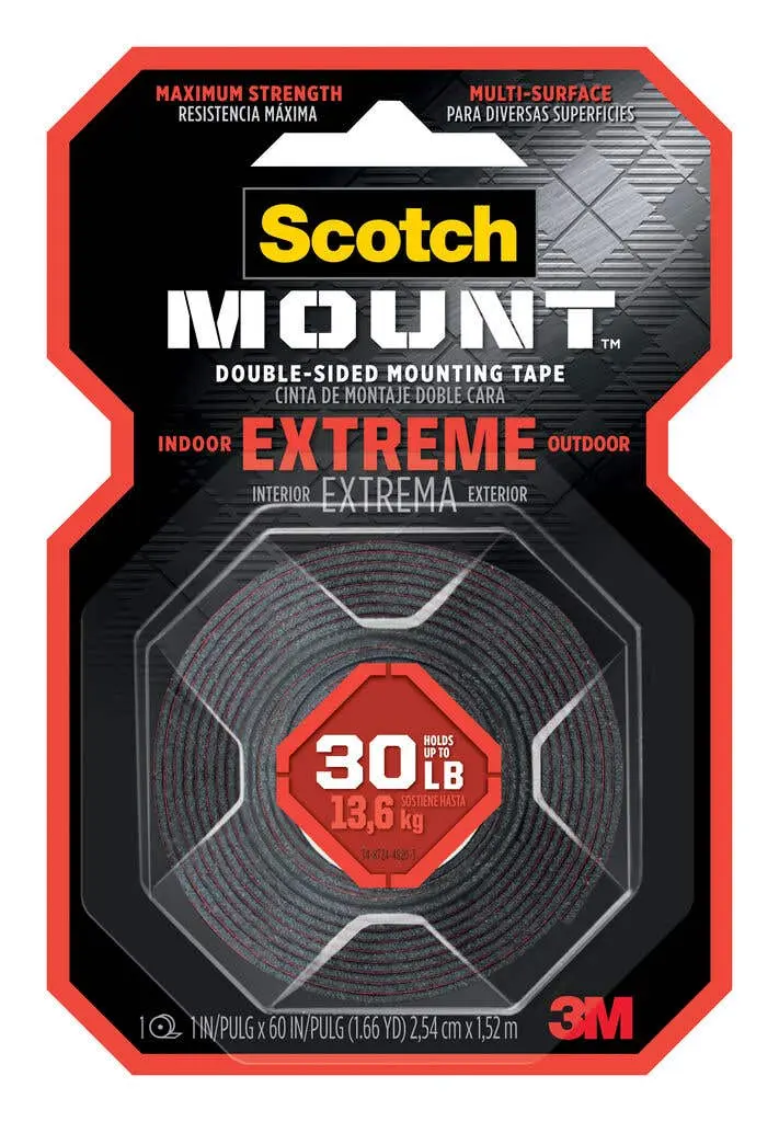Scotch Extreme Mounting Tape 25mm x 1.5m