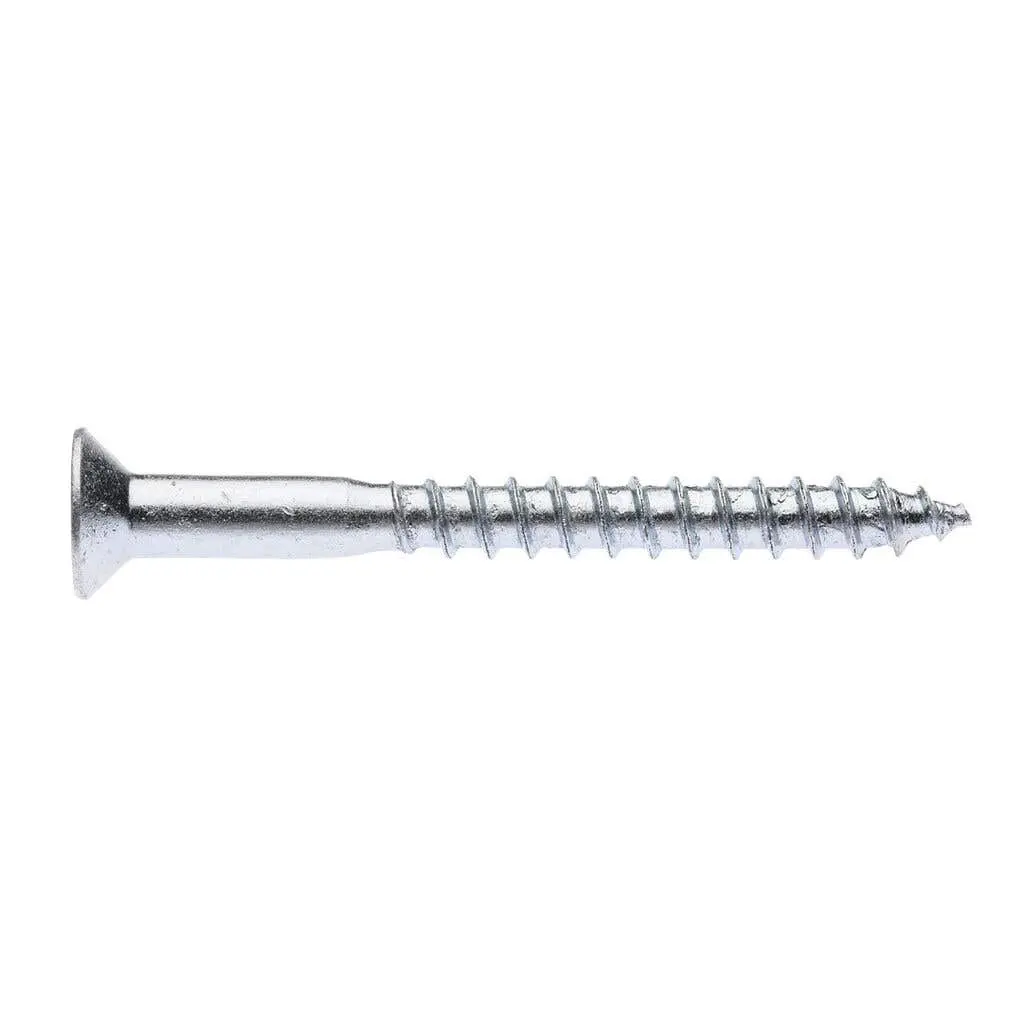 Zenith 10G x 50mm Zinc Plated Screws - 15 Pack