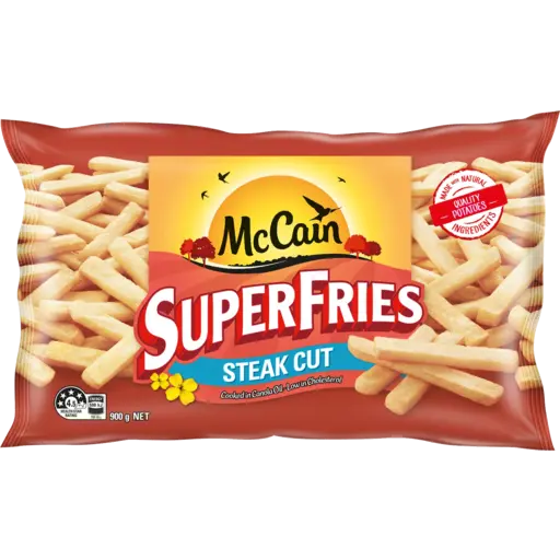 McCain Superfries Steak Cut 900g