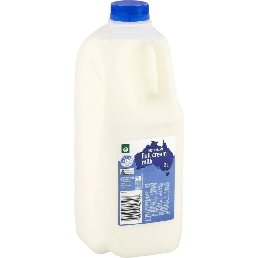 Woolworths Full Cream Milk 2L