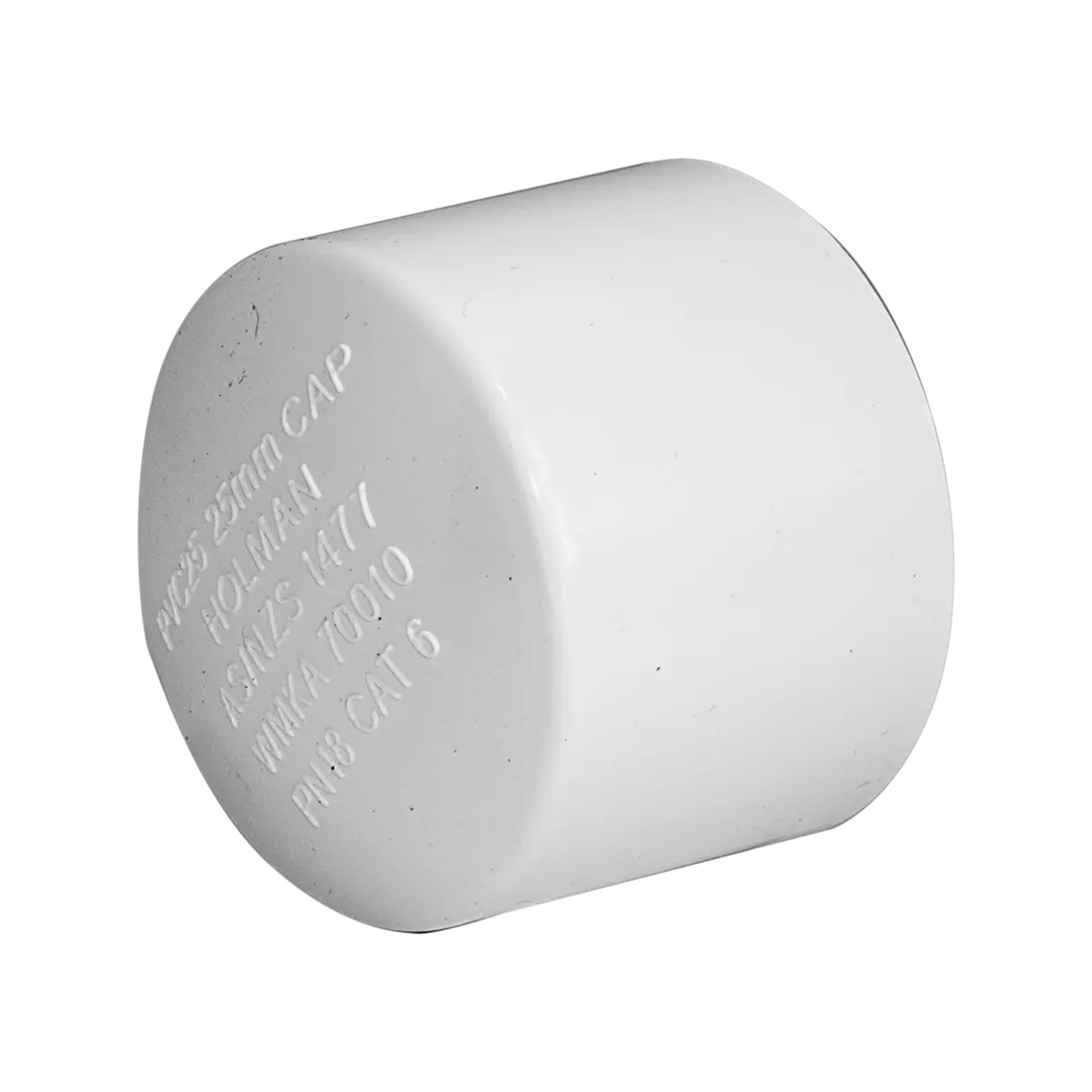 Holman PVC Pressure Cap 25mm
