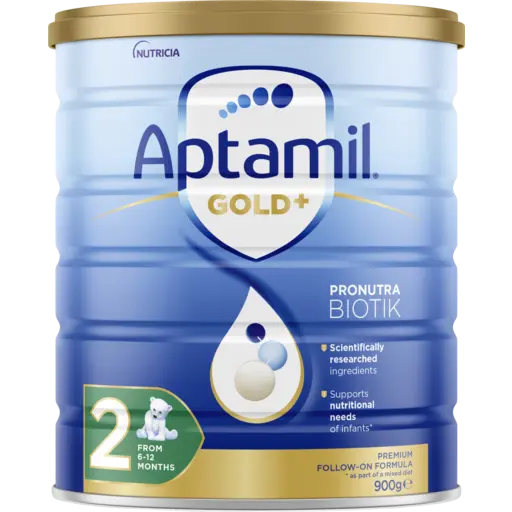 Aptamil Gold+ 2 Baby Formula 900g