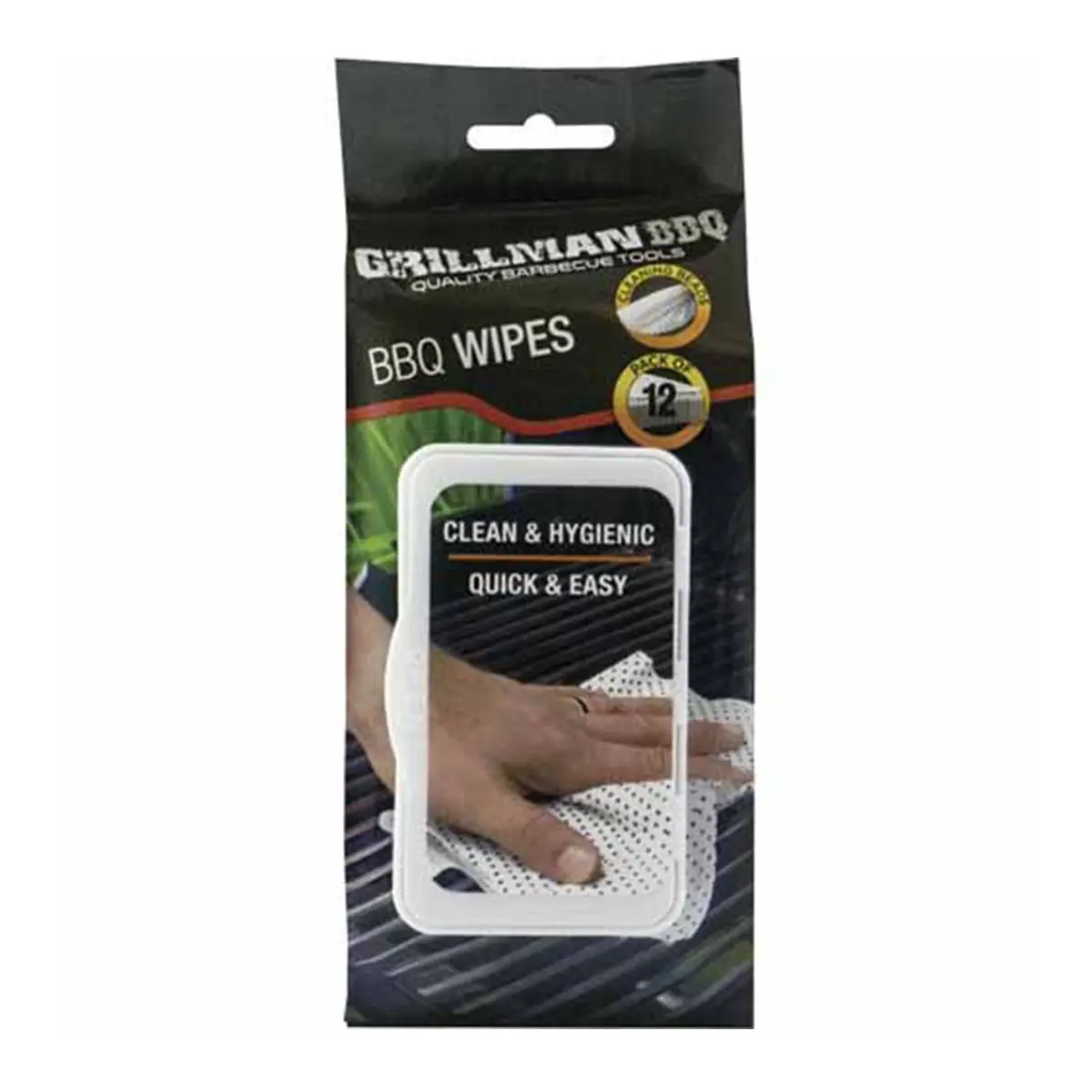 GRILLMAN BBQ WIPES 12ea