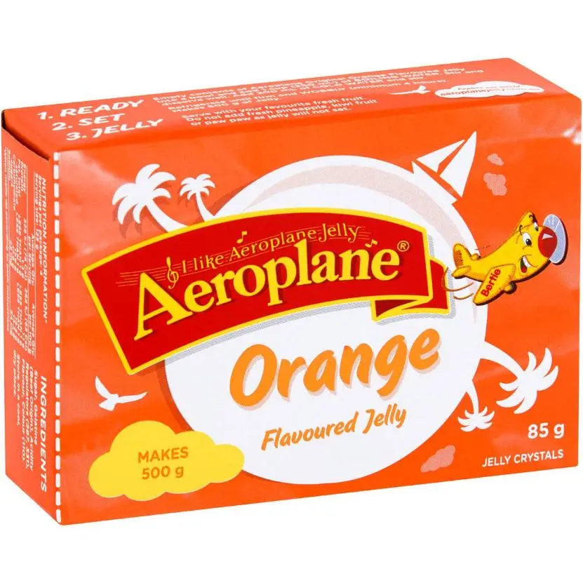 Aeroplane Original Jelly Orange 85g