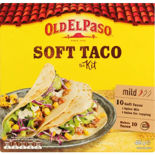 Old El Paso Kit Soft Taco 405g