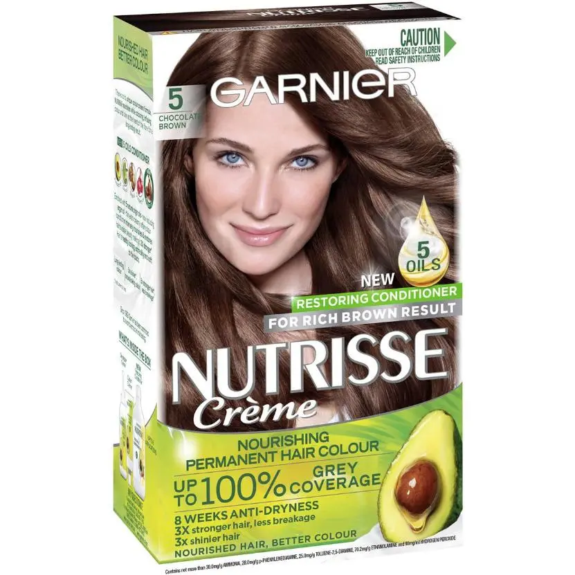 Nutrisse 5 Chocolate Brown Permanent Hair Colour
