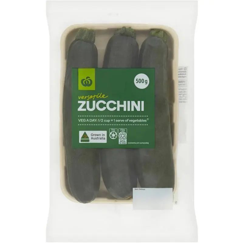 Woolworths Zucchini 500g