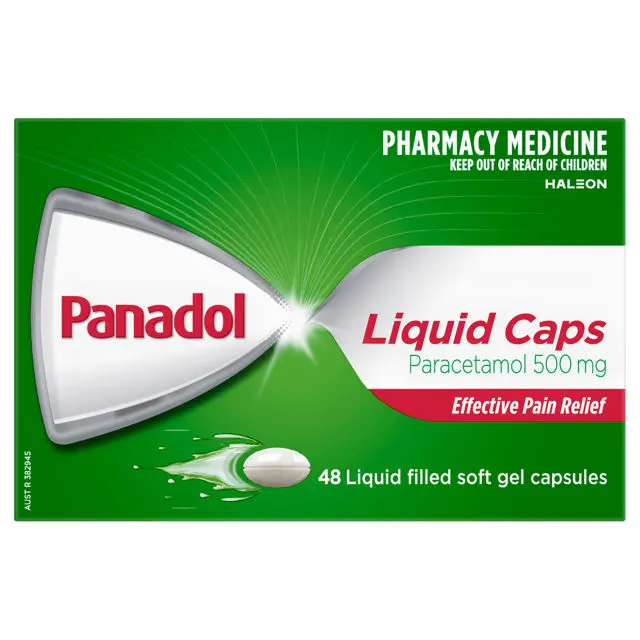 PANADOL LIQUID CAPS 48S