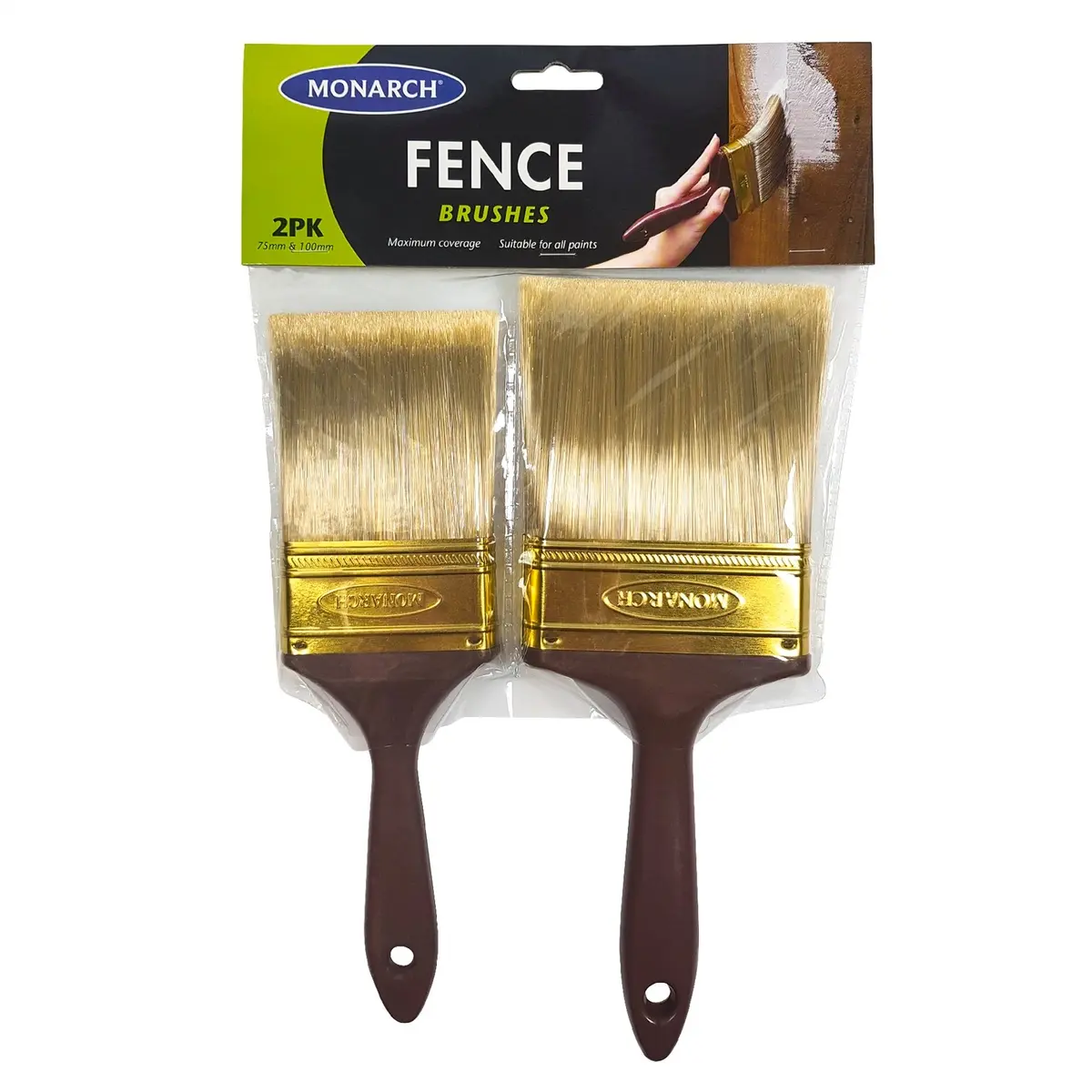 Monarch 75mm and 100mm Fence Brush Set