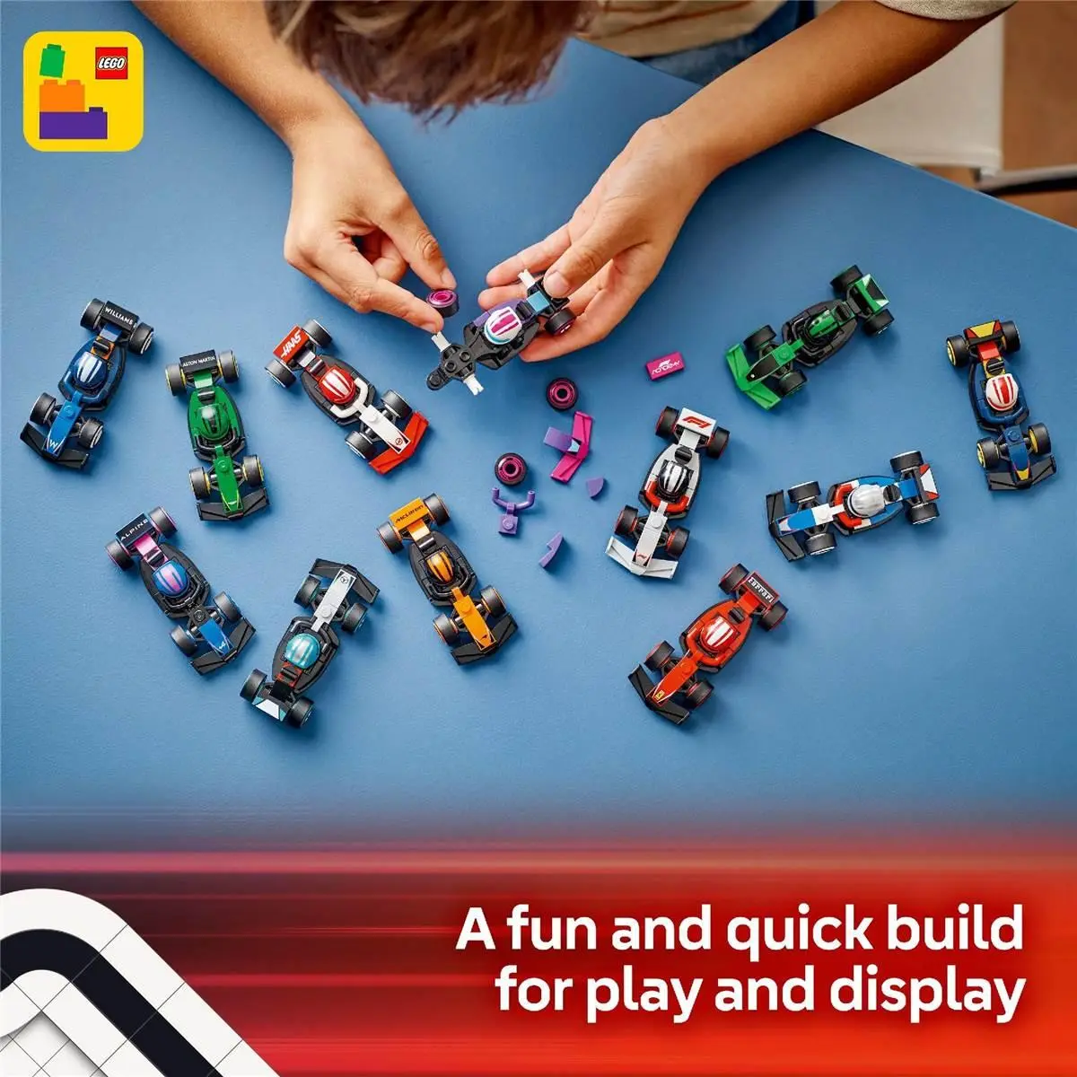 LEGO Minifigures F1 Collectible Race Cars