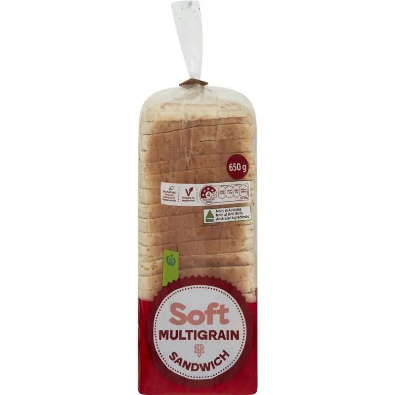 Woolworths Multigrain Soft Sandwich Bread