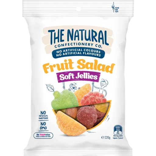 TNCC Soft Jellies Fruit Salad 220g
