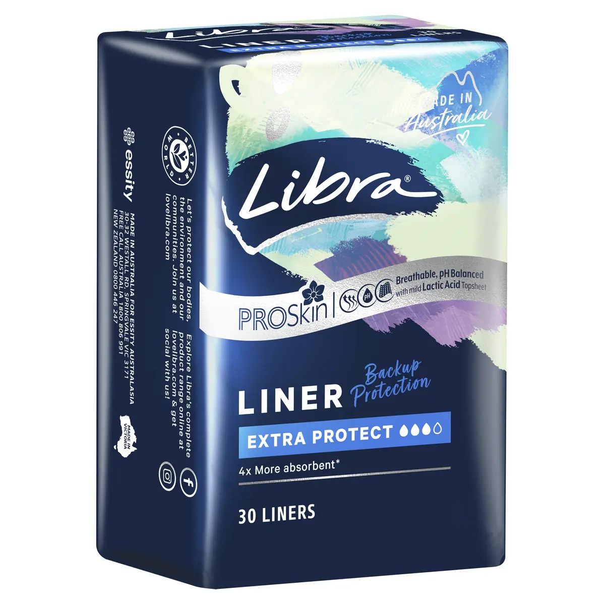 LIBRA LINERS EXTRA PROTECT 30EA