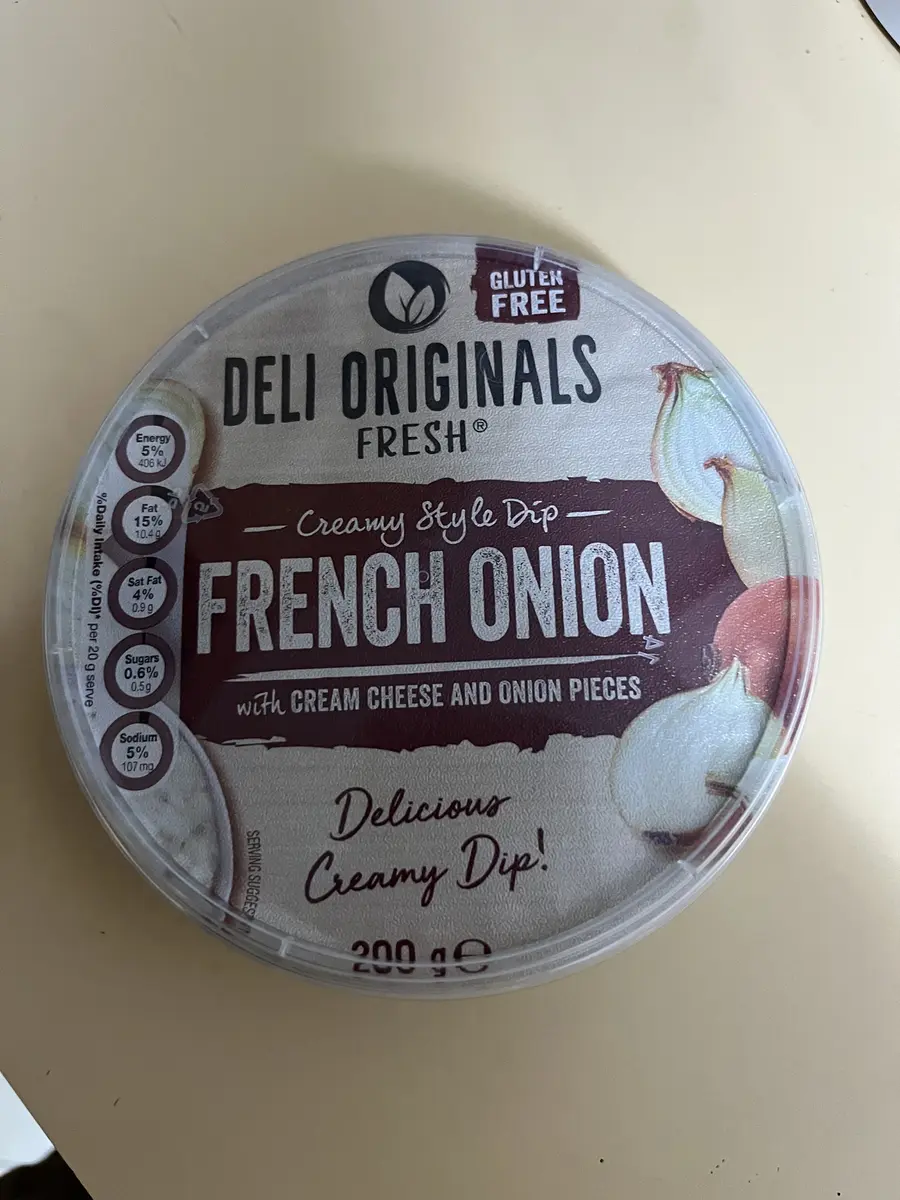 French Onion Creamy Style Dip
