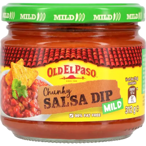 Old El Paso Chunky Salsa Dip Mild 312g