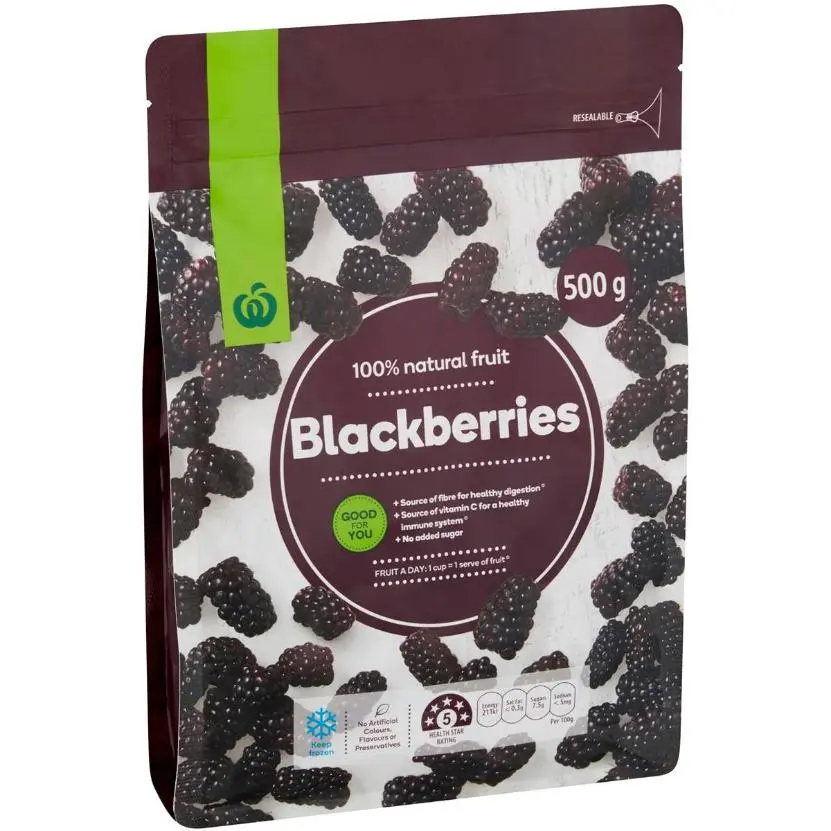 Woolworths Frozen Blackberries