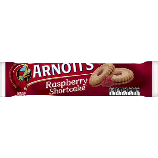 Arnott's Biscuits Raspberry Shortcake 250g
