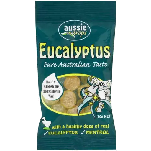Aussie Drops Eucalyptus Drops 70g