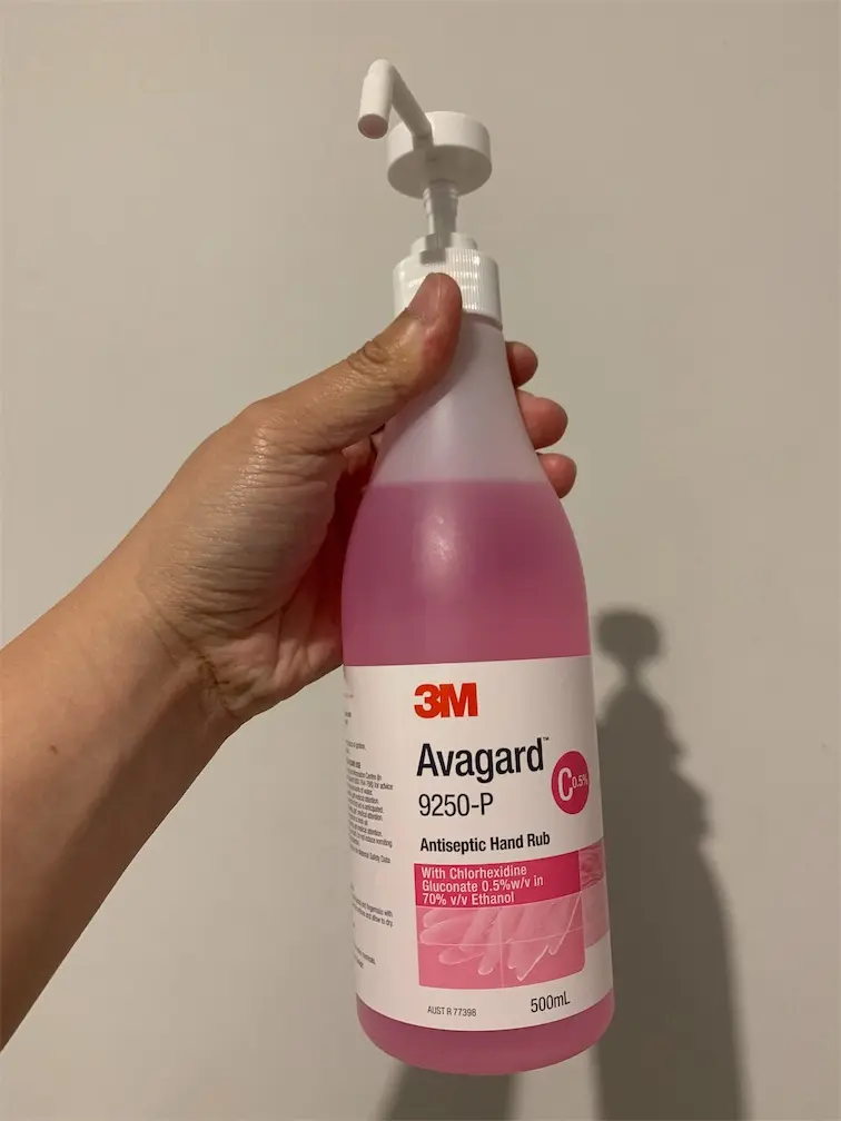 3M Avagard Antiseptic CHG Hand Rub 500mL