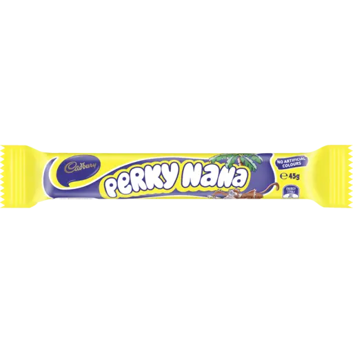 CADBURY PERKY NANA CHOCOLATE BAR 45G