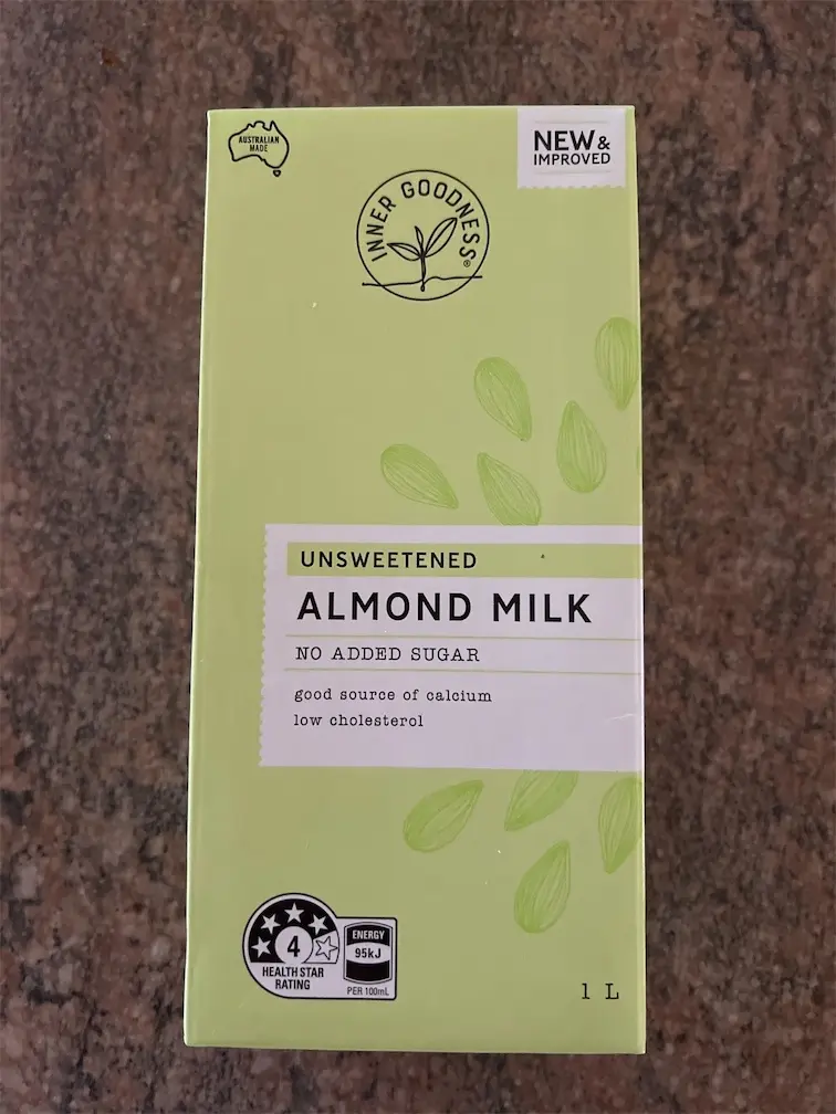 Unsweetened Almond Milk 1L