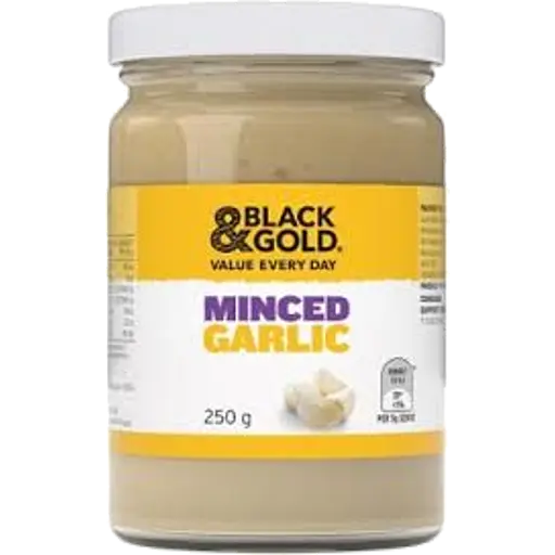 Black & Gold Minced Garlic 250g
