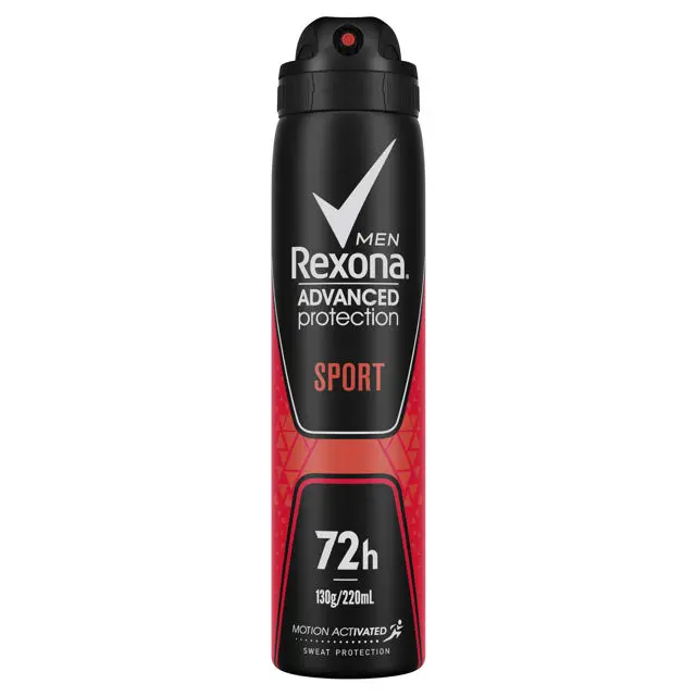 REXONA MEN ANTIPERSPIRANT AEROSOL ADVANCED SPORT 220ML