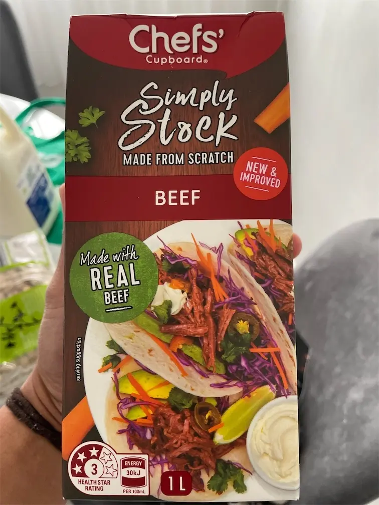 Chef's Cupboard Simply Stock Beef 1L