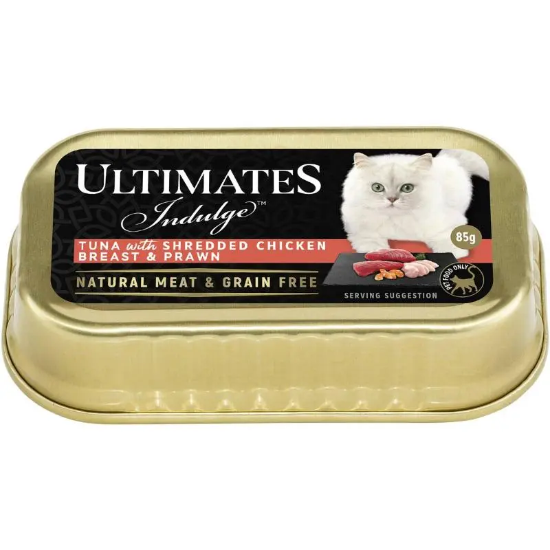 Ultimates Tuna with Shredded Chicken Breast and Shrimps 85g