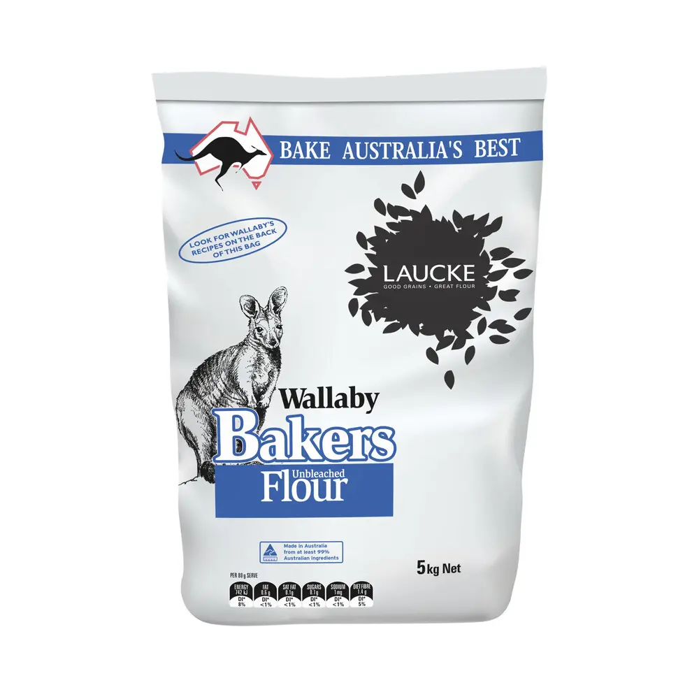 Laucke Wallaby Flour Bakers Flour 5kg