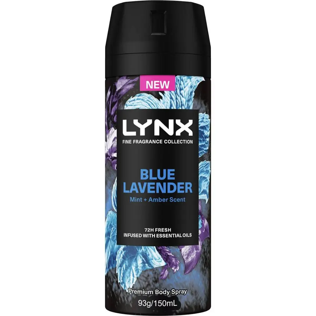 LYNX Body Spray BLUE LAVENDER 150.000 ML