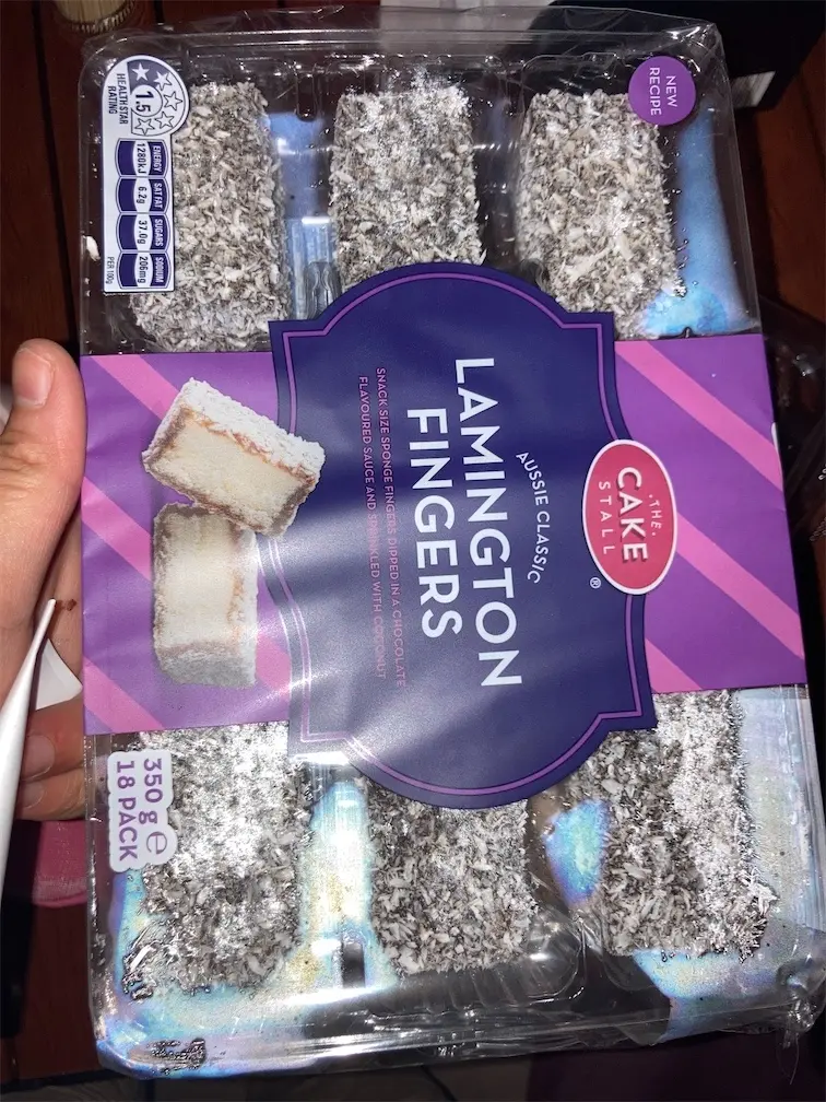The Cake Stall Lamington Fingers 350g