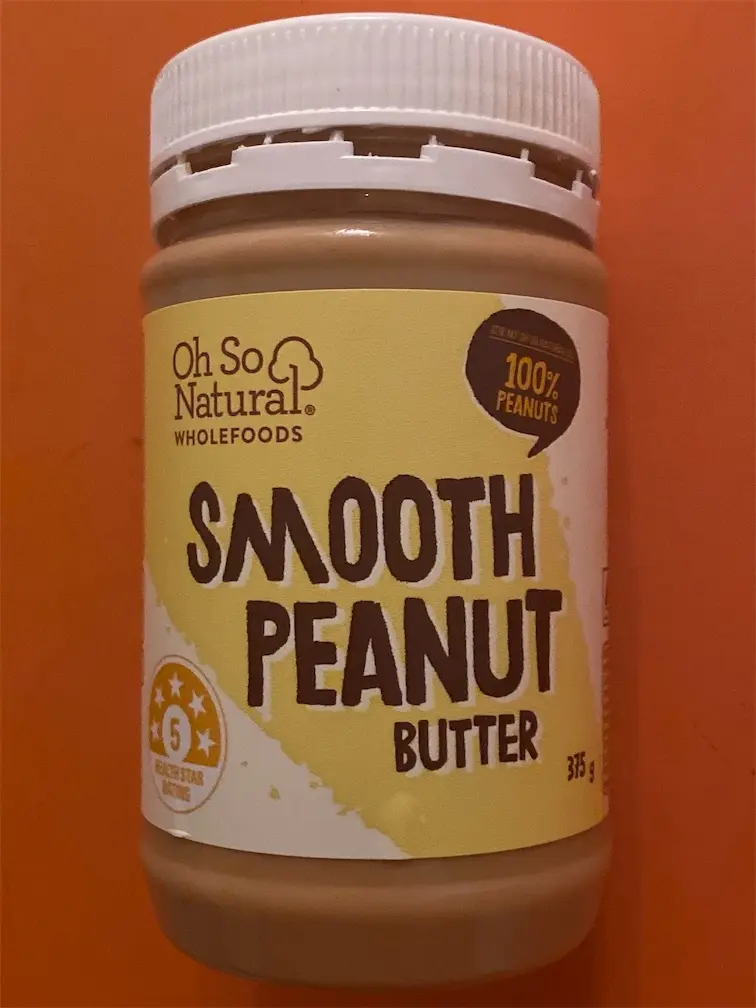 Oh. SO Natural Peanut Butter 375g