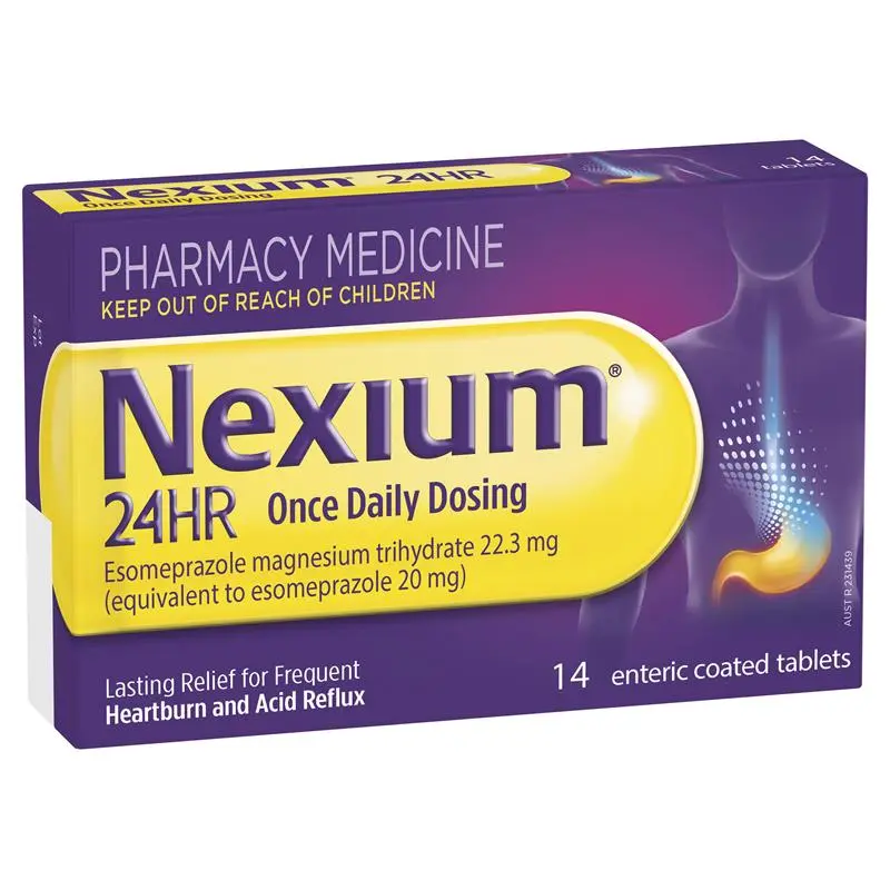Nexium Film Coated Tablet 20mg x 14