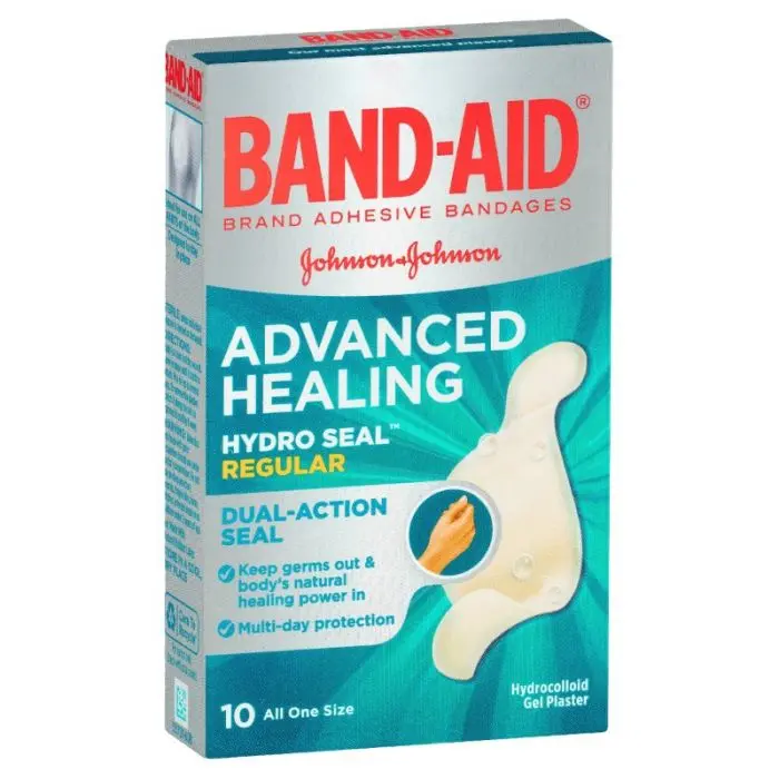 BAND-AID Advanced Healing Hydro Seal Gel Plasters 10