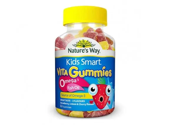 NATURE'S WAY KID SMART VITA-GUMMIES OMEGA 60S