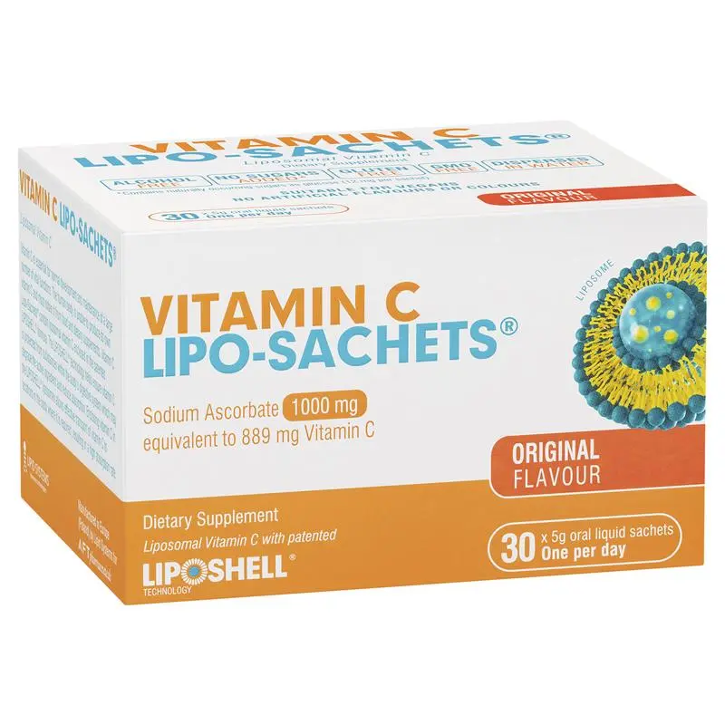 Lipo-Sachets Vitamin C Original Flavour Sachets 5g X 30