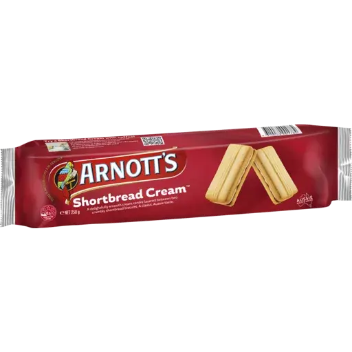 Arnott's Biscuits Shortbread Cream 250g