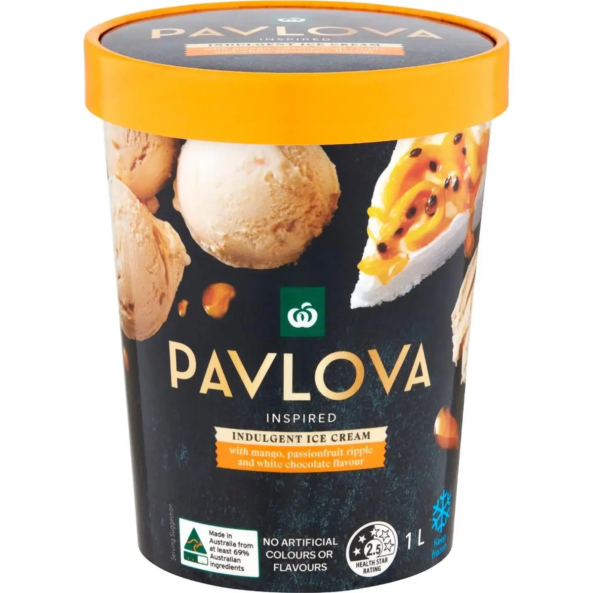 Woolworths Pavlova Ice Cream 1 L