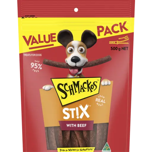 SCHMACKOS STIX Beef 500g
