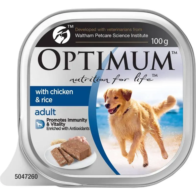 OPTIMUM Tray Chicken and Rice 100g