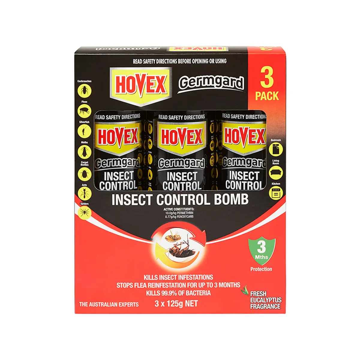 Hovex Insect Control Bomb 3pk