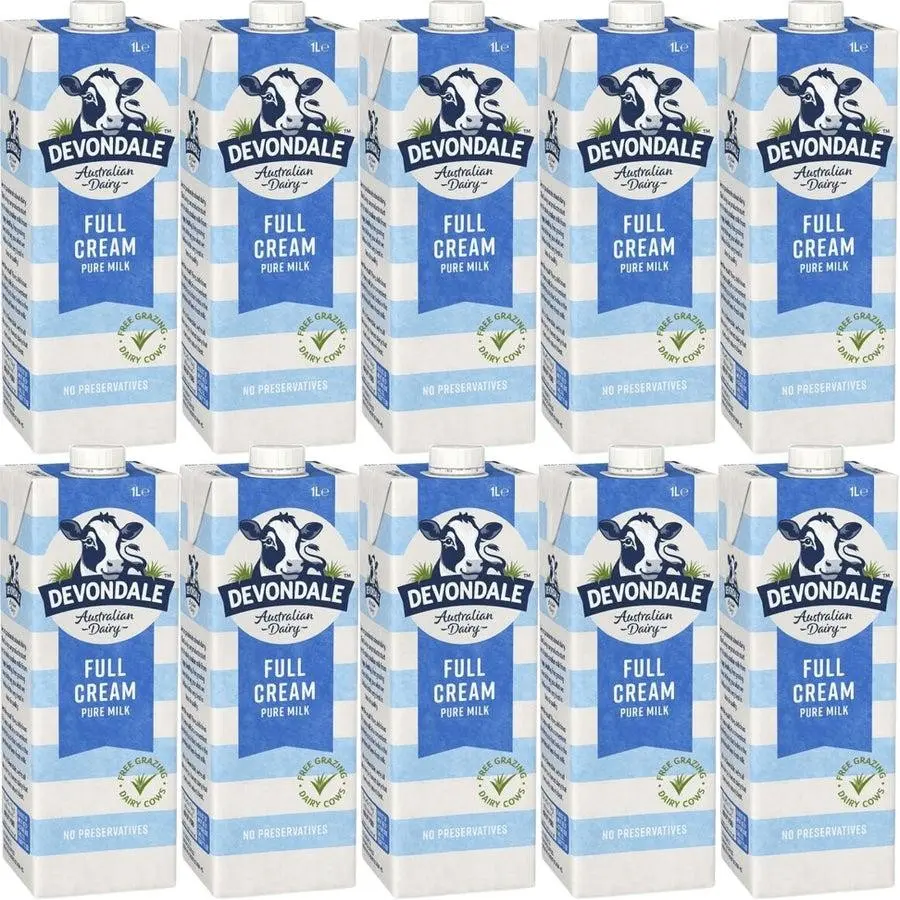 Devondale Longlife Full Cream Milk 1L