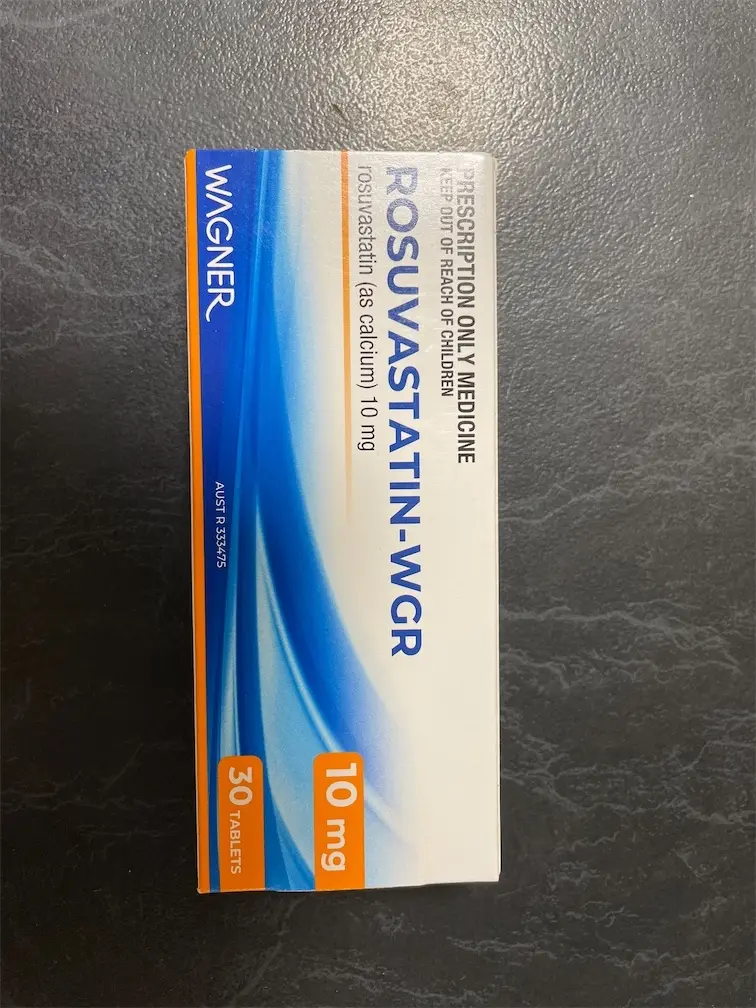 Rosuvastatin WGR 10mg Tablets 30