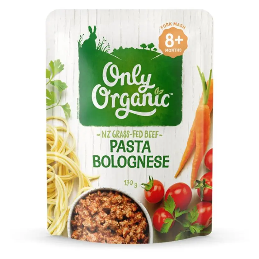 Only Organic Baby Food Pasta Bolognese 170 g