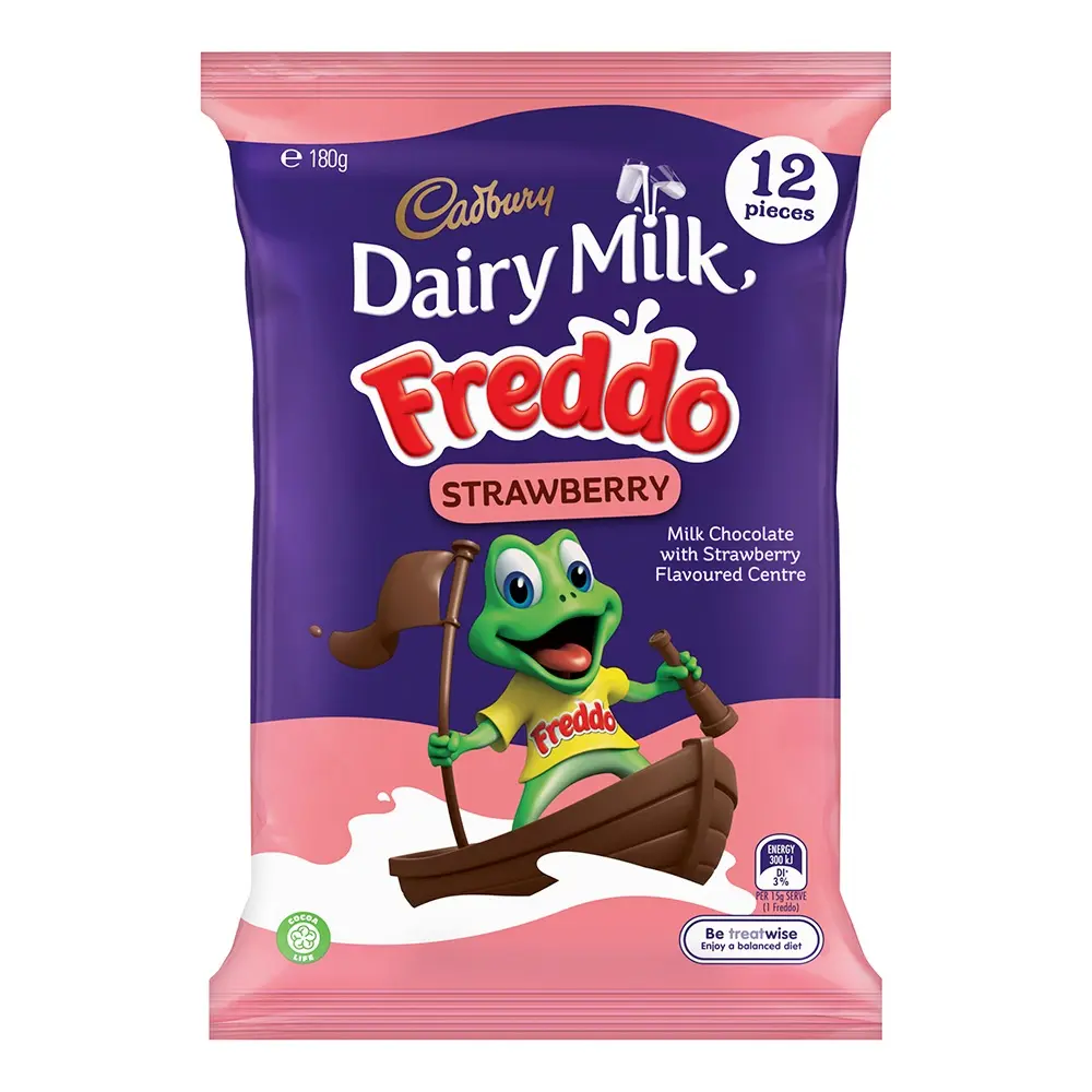 CADBURY FRED STRAWBERRY SHAREPACK 180G