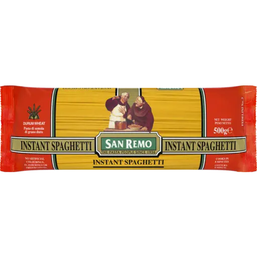 SAN REMO LONG PASTA #3 INSTANT SPAGHETTI 500g