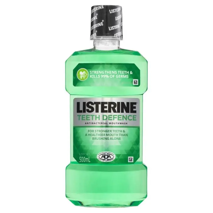 LISTERINE Teeth Defence Mouthwash 500mL
