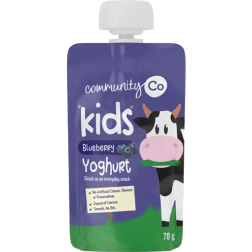 COMM CO Kids Blueberry Yoghurt 70g